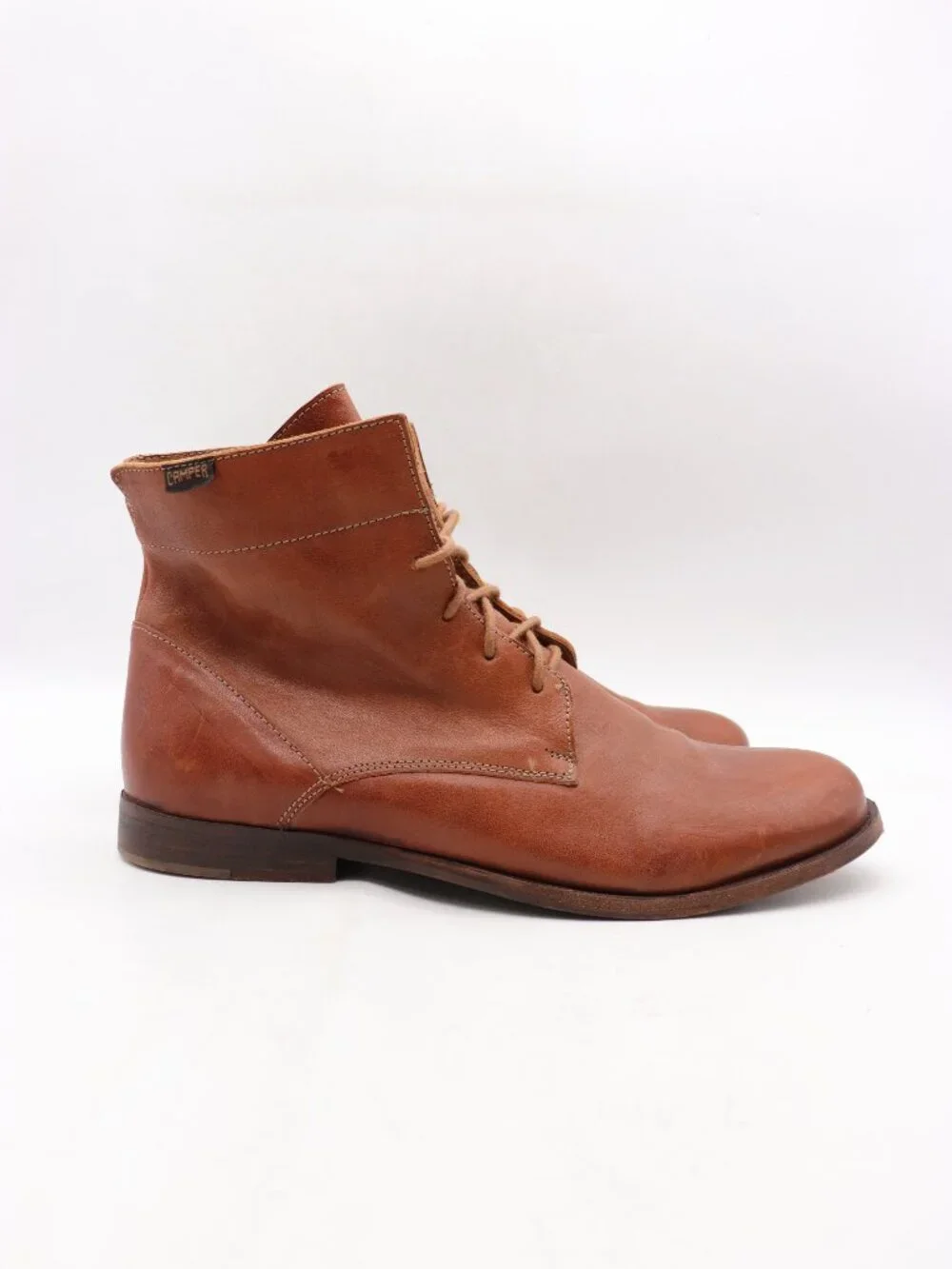 Camper Chukka Boots Men's Size EU 43 Brown Leather Casual Lace Up Shoes